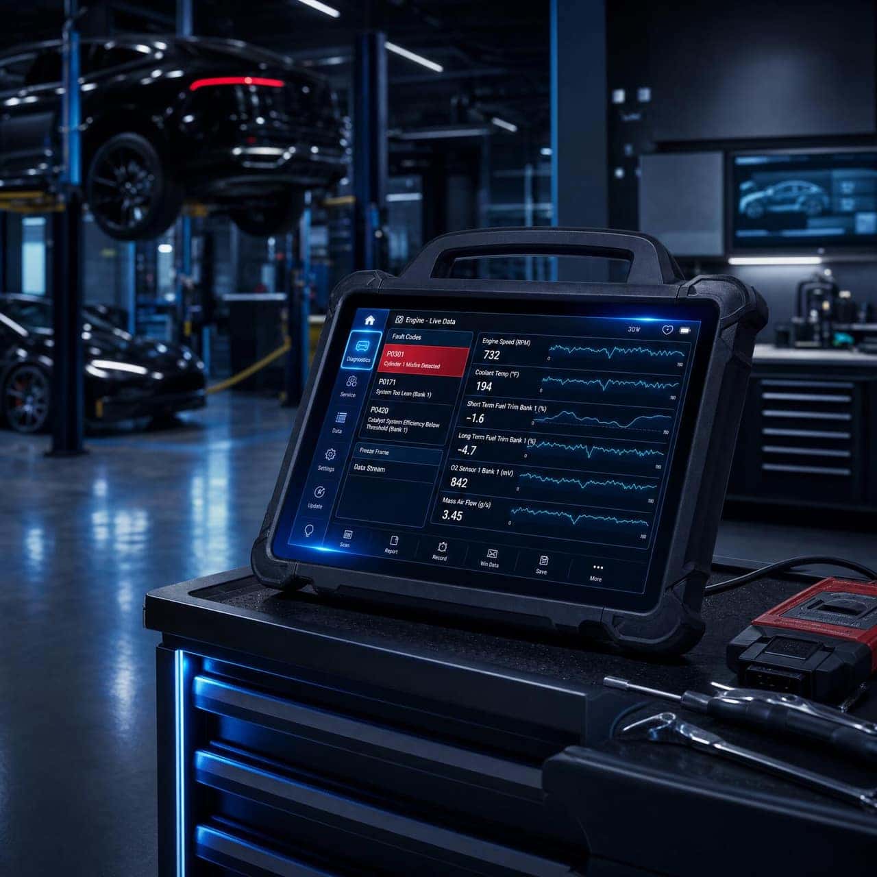Diagnostics service by Adam Mobile Mechanic